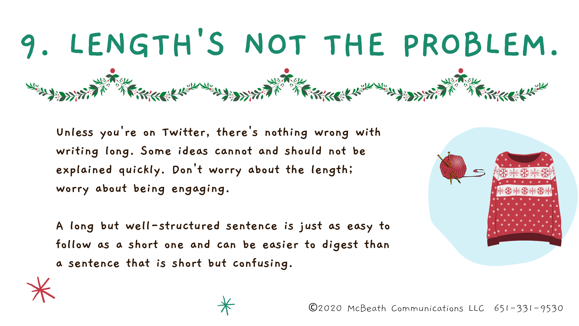 Length's not the problem