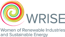logo for Women of Renewable Industries and Sustainable Energy