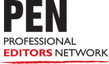 logo for the Professional Editors Network